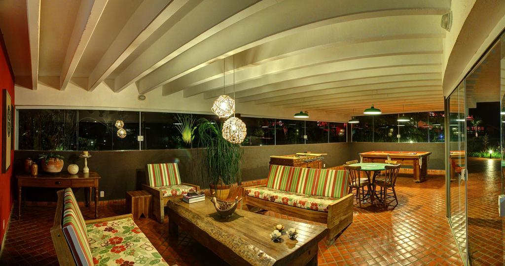 Hotel Boutique Frangipani Brotas Luaran gambar Interior of the hotel